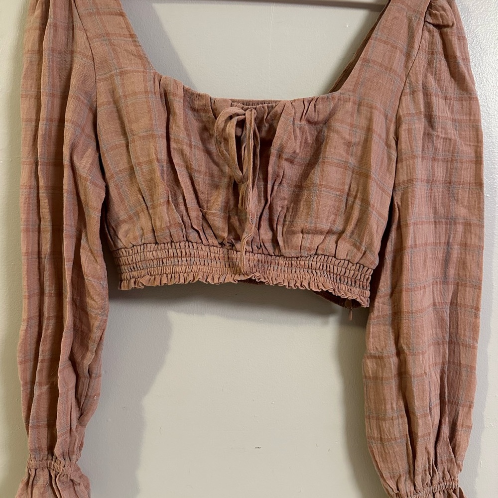 NEW long sleeve crop top